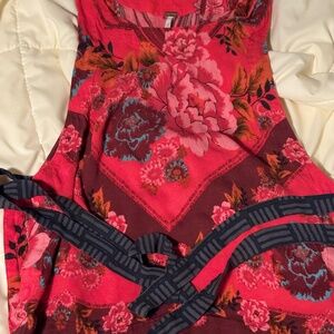 Free People Side Tie Tank Top Size Medium